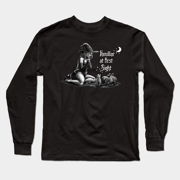 Familiar at First Sight Long Sleeve T-Shirt by Art of Ariel Burgess